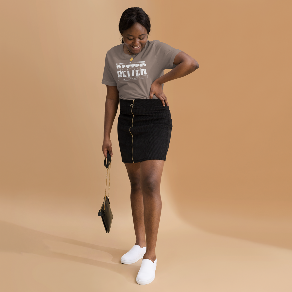 1% Better Every Day Tee (white logo)
