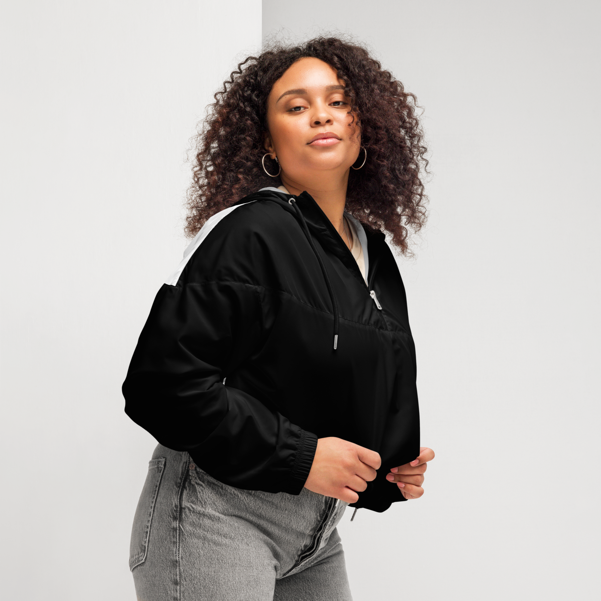 StreetVybe Cropped Windbreaker