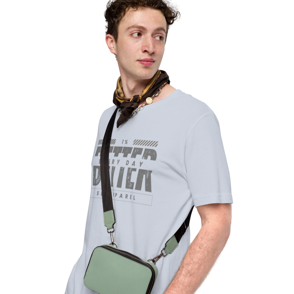 1% Better Every Day Tee (gray logo)