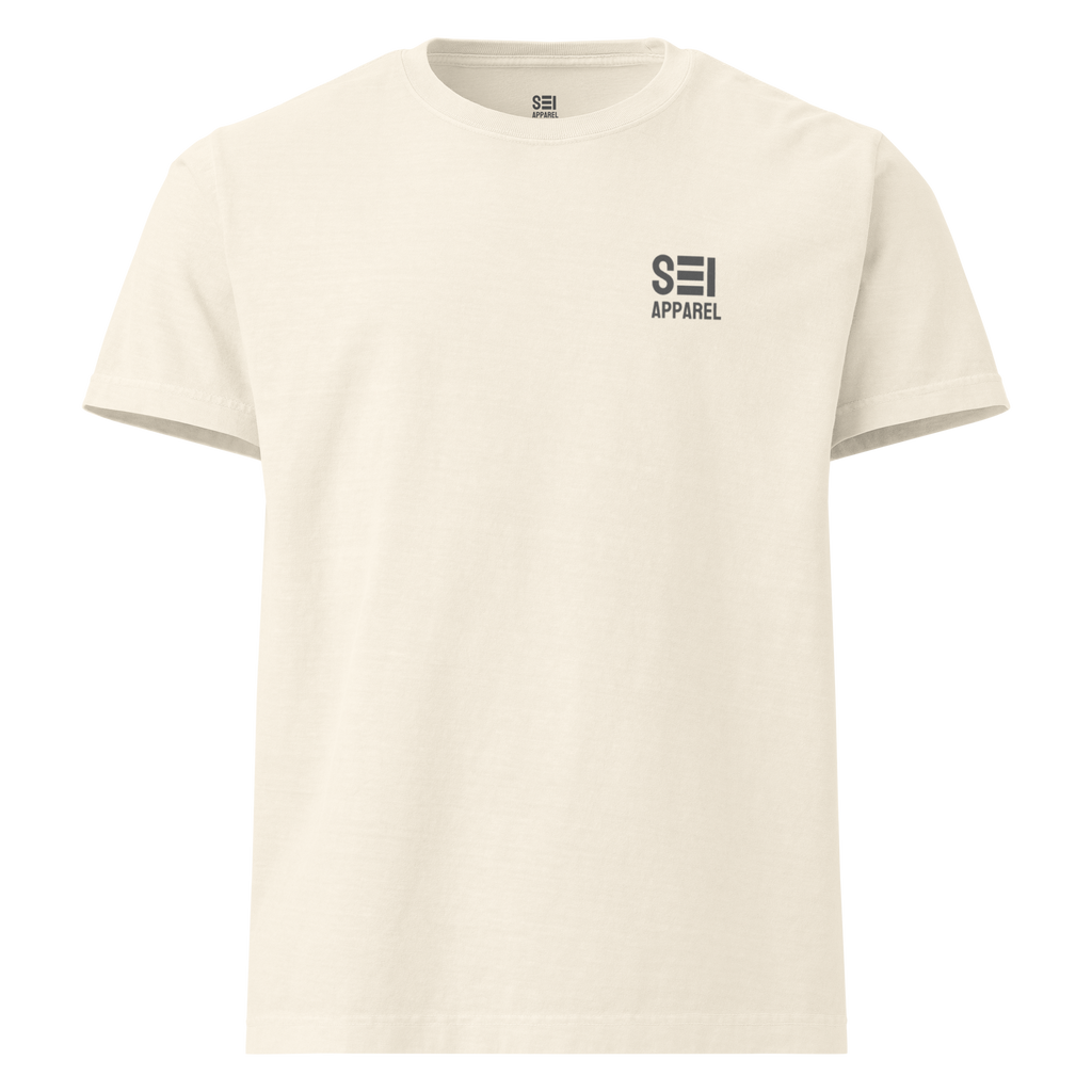 Be Where Your Feet Are Tee (gray logo)