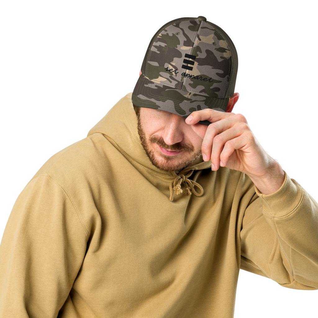 SEI Camo Trucker Hat