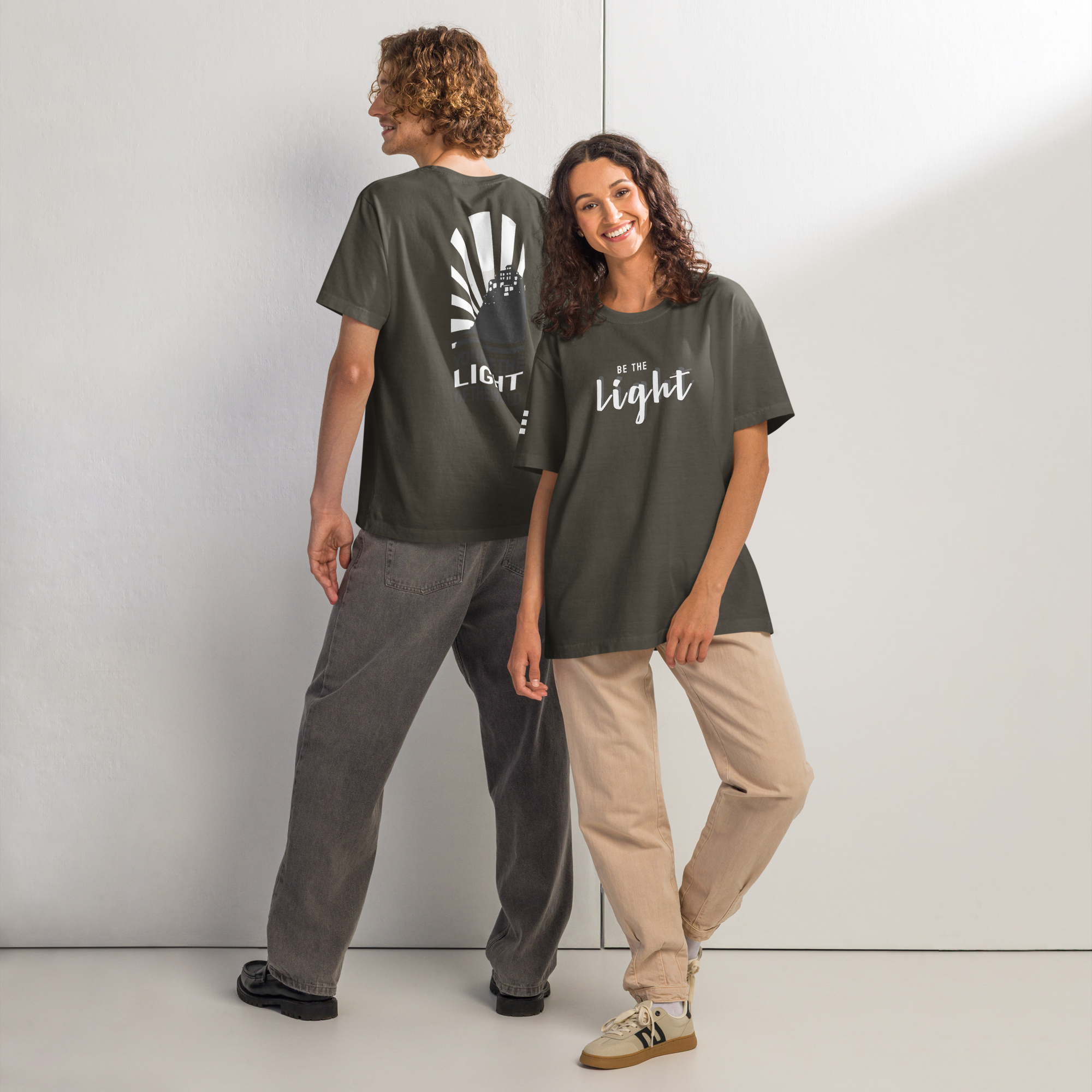 Be The Light Tee (white logo)