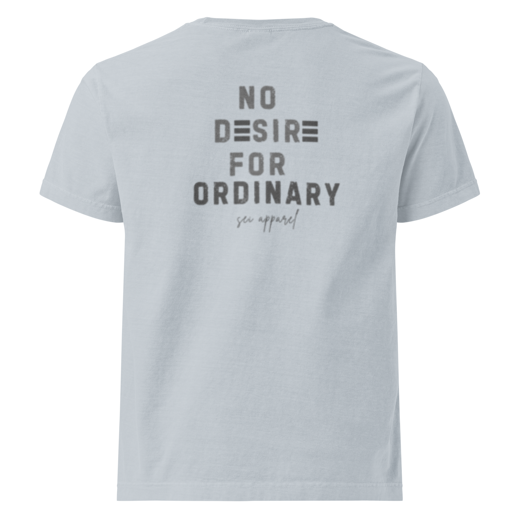No Desire For Ordinary Tee (Gray logo)