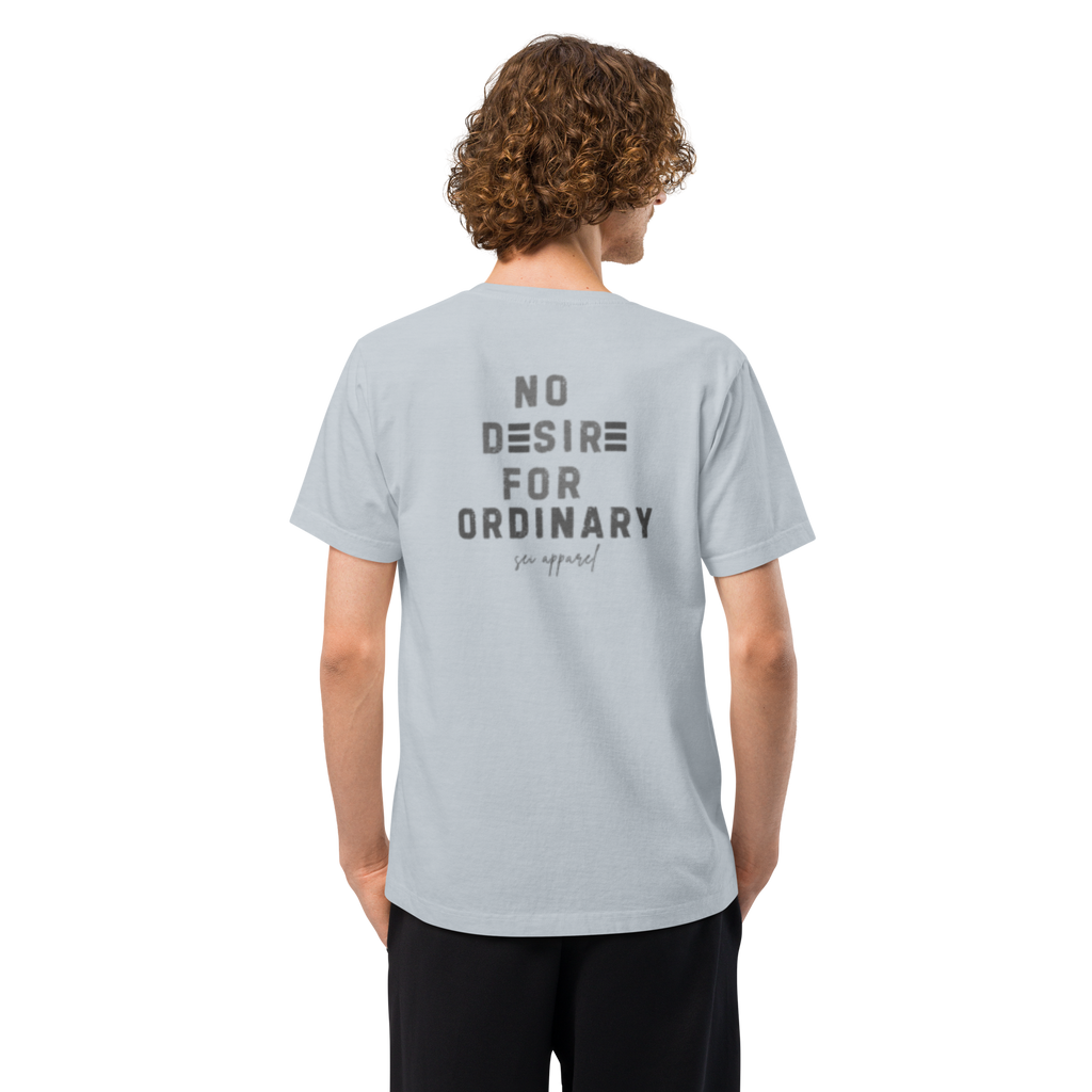 No Desire For Ordinary Tee (Gray logo)