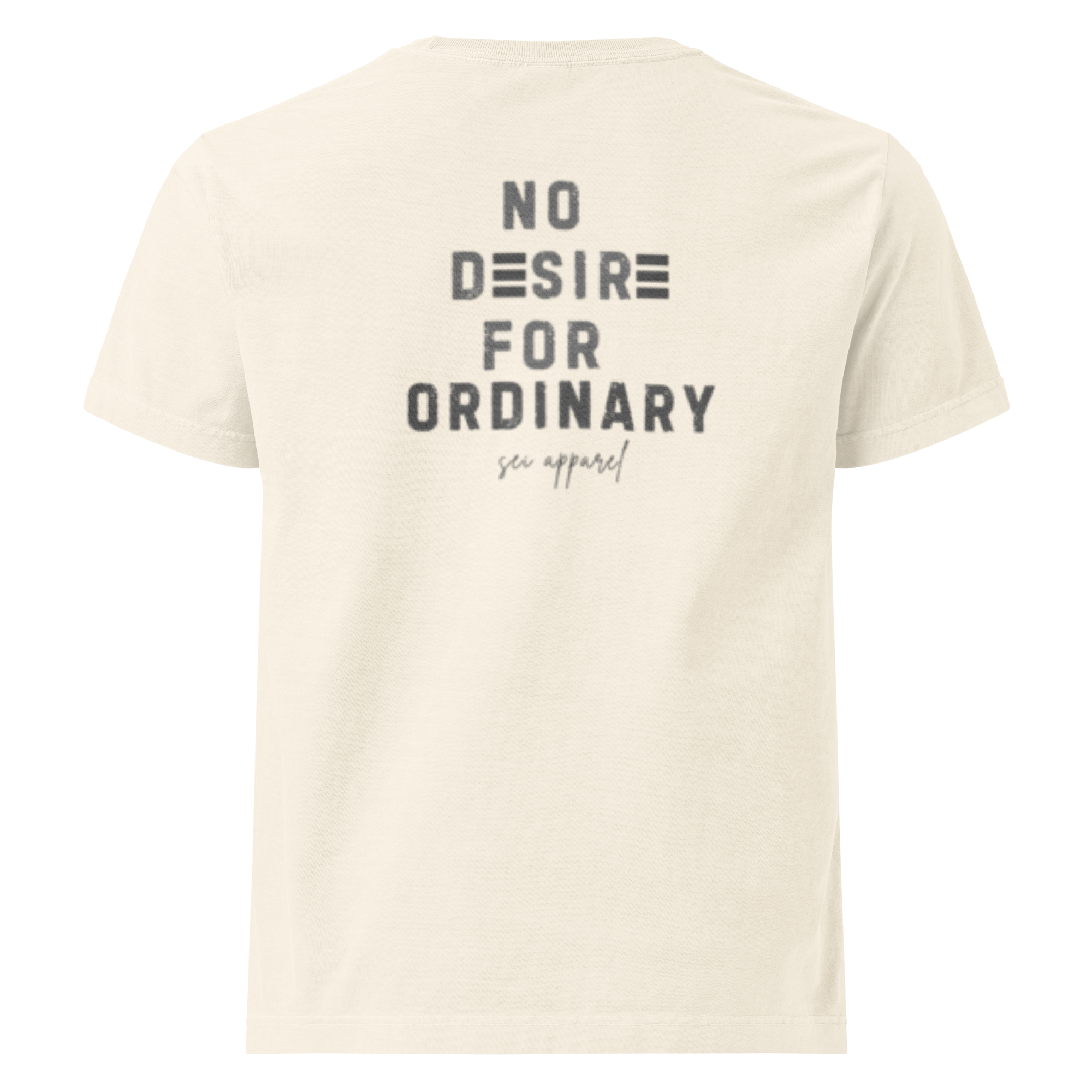 No Desire For Ordinary Tee (Gray logo)