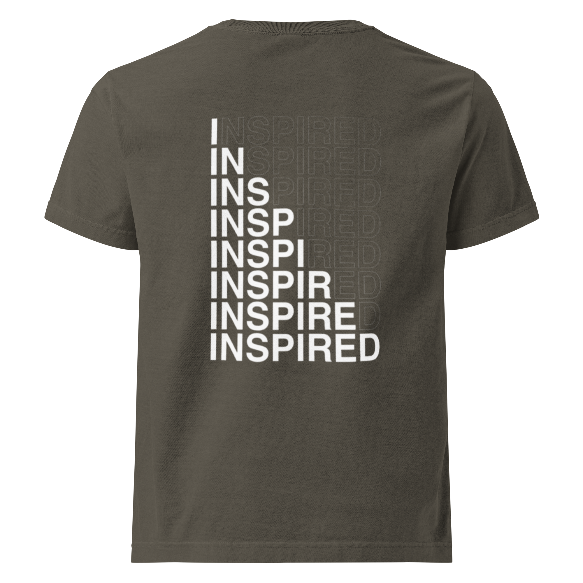 Inspired Tee (White logo)