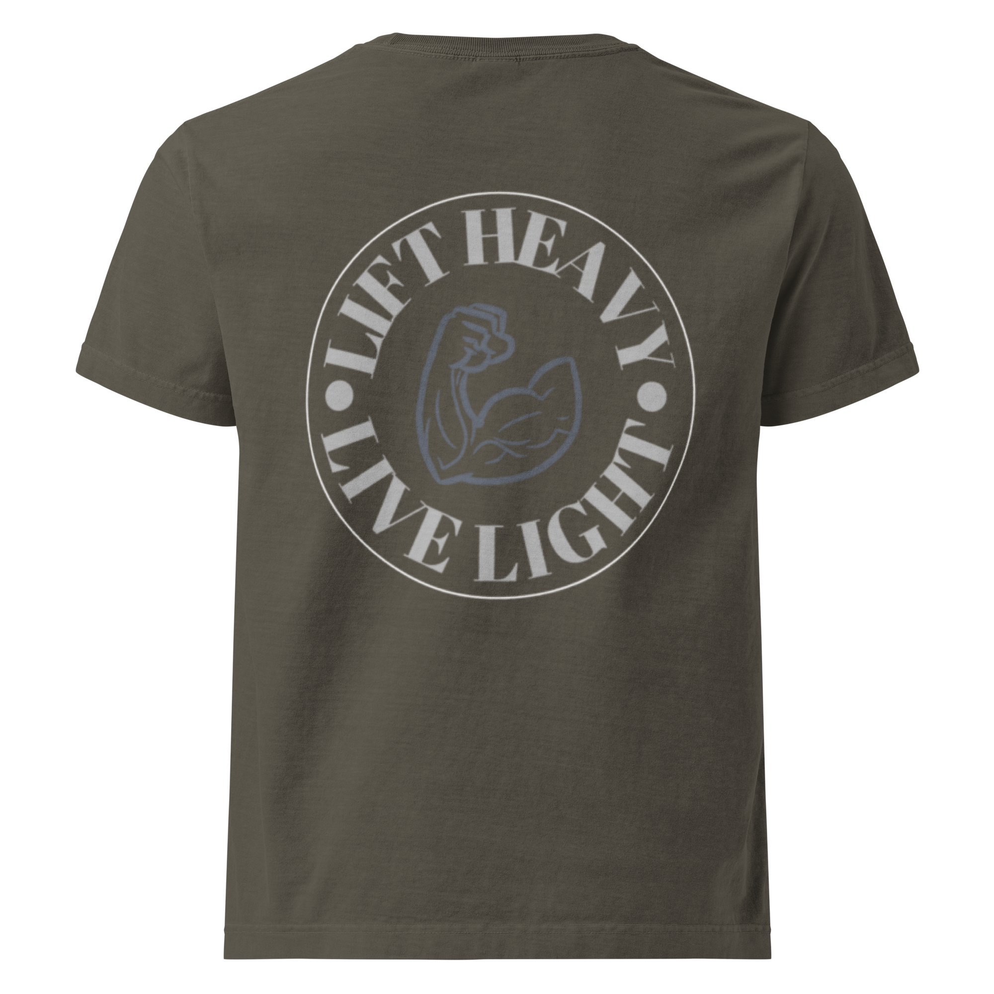 Lift Heavy, Live Light Tee