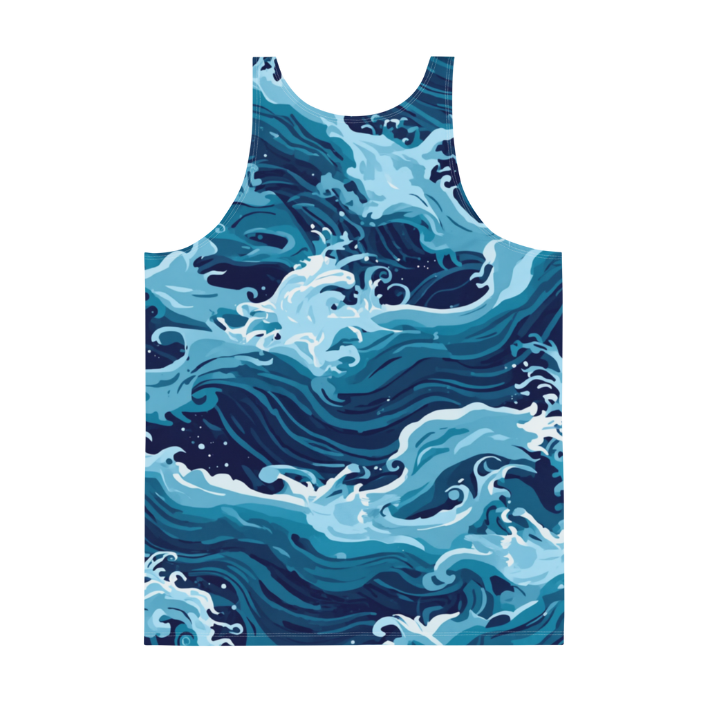 StreetVybe Blue Waves Tank
