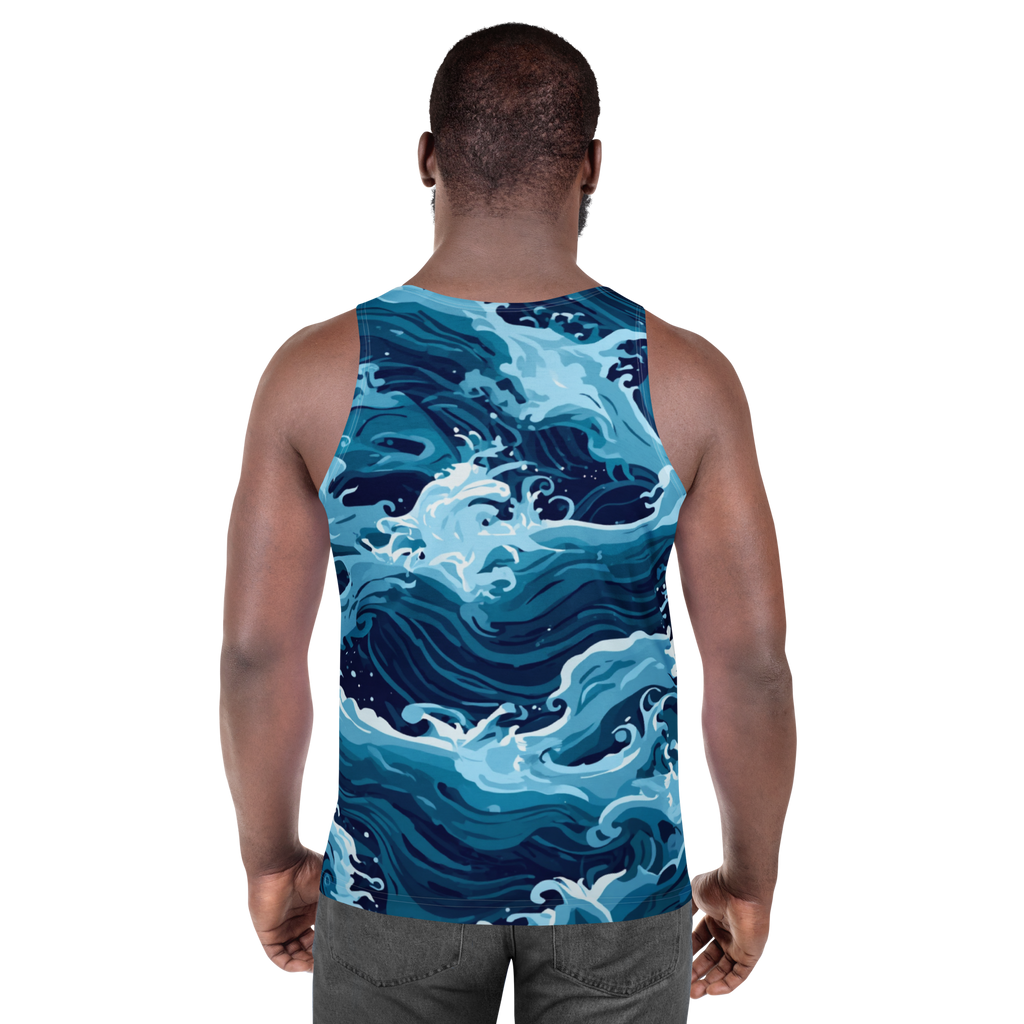 StreetVybe Blue Waves Tank