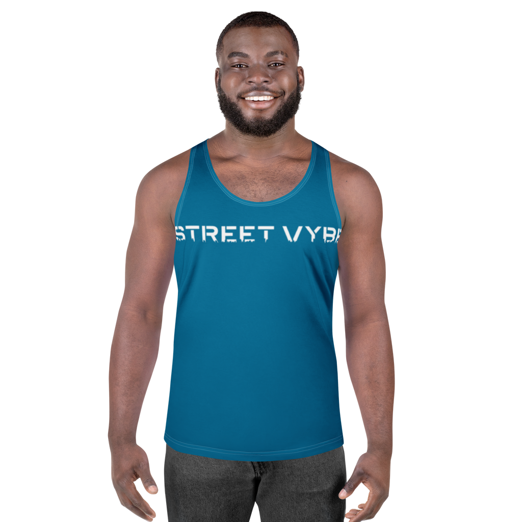 StreetVybe Blue Waves Tank