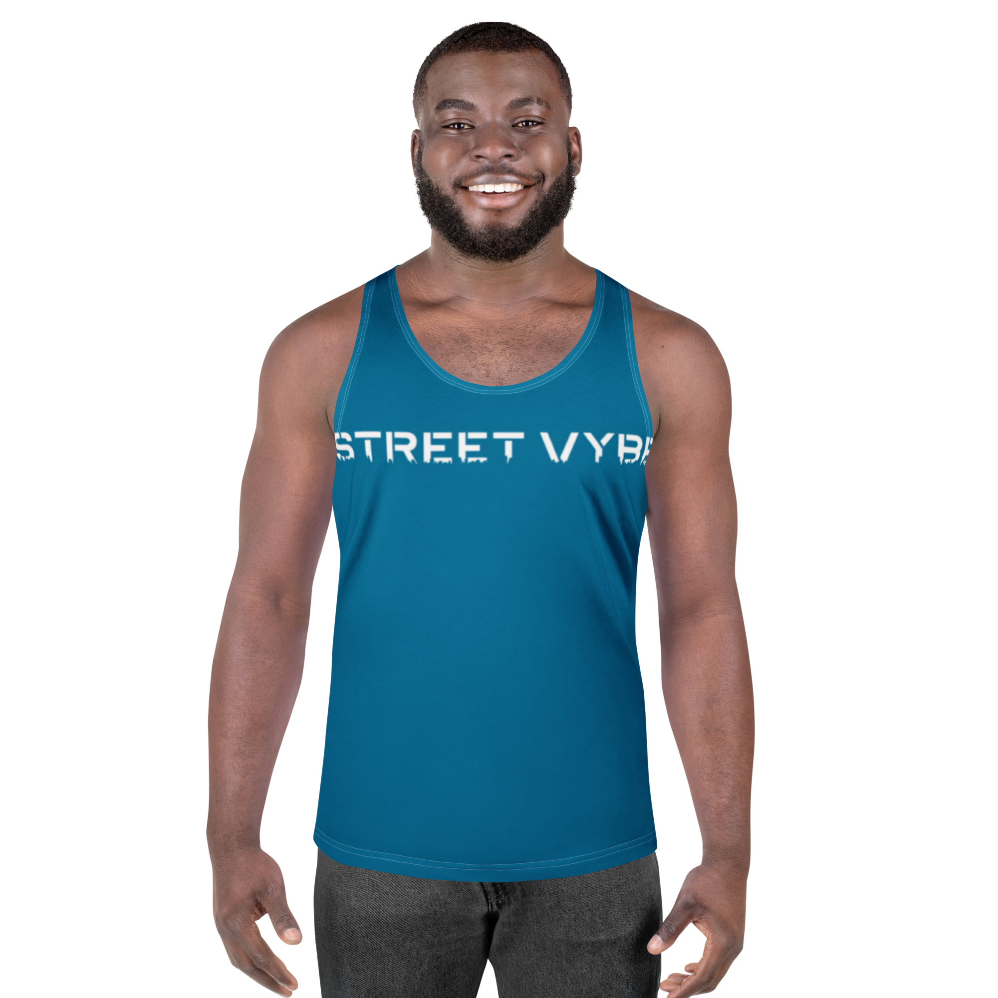StreetVybe Blue Waves Tank